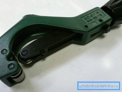 For cutting, you can use a special pipe cutter