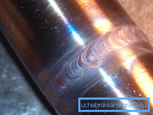 Only welding can be used to connect gas pipes.