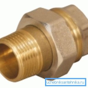 To connect the tip of the input pipe with the union use the To connect the tip of the input pipe with the union use the