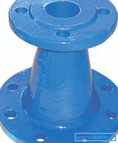 Special parts are often needed to dock up the lengths of the pipeline.