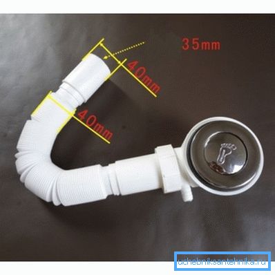 To drain opened simply press a button To drain opened simply press a button
