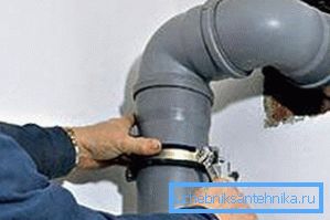 Clamps are used to secure pipes