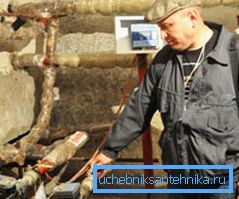 To start the heating, it is enough to turn the required valve, start the heat carrier and bleed the air out of the pipes To start the heating, it is enough to turn the required valve, start the heat carrier and bleed the air out of the pipes