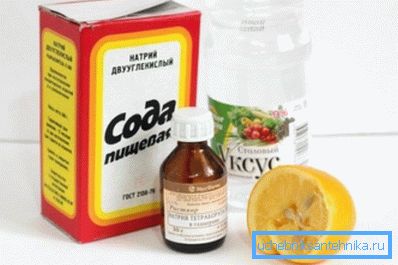 Home remedies to eliminate blockages in the pipes.