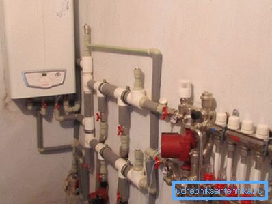 Home boiler based on the boiler IMMERGAS EOLA STAR (Italy) Home boiler based on the boiler IMMERGAS EOLA STAR (Italy)