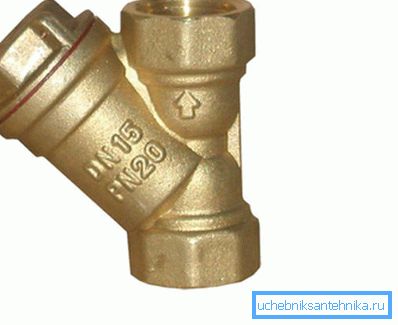 Additional fittings, which are installed after entering the house or in front of the hydroaccumulator Additional fittings, which are installed after entering the house or in front of the hydroaccumulator
