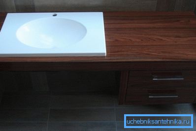 Quite often, to solve such problems, old furniture is used, which can always be put in order and slightly modified.