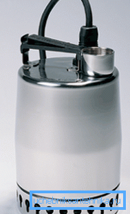 Drainage household pump from stainless steel. Drainage household pump from stainless steel.