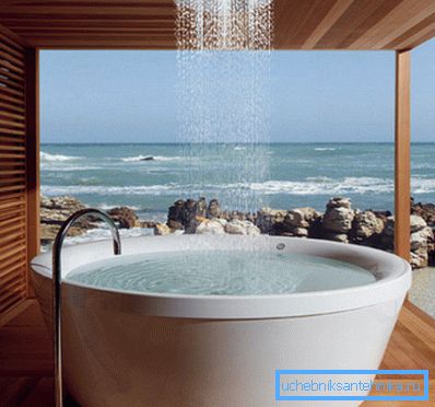 Shower for the original bath. Shower for the original bath.