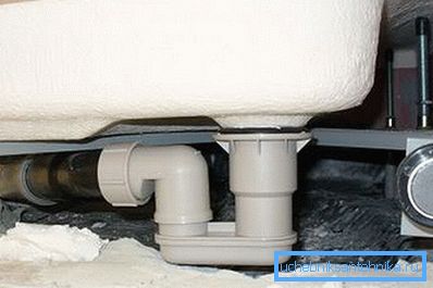 Siphon shower tray Siphon shower tray