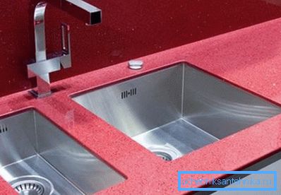 Double sink below countertop Double sink below countertop