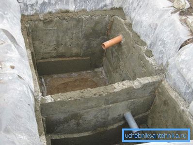 Two-chamber septic tank Two-chamber septic tank