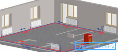 Double-pipe dead-end pipe layout Double-pipe dead-end pipe layout