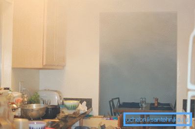 Smoke curtain in the kitchen due to weak exhaust Smoke curtain in the kitchen due to weak exhaust
