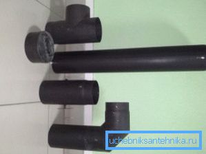 Black chimney chimney pipes