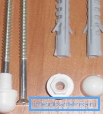 Dowel with screws. Dowel with screws.