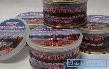 Eco-friendly gel for kindling fires.