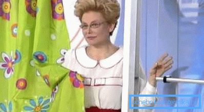 Experts believe soft curtains are unsafe, because there are a large number of injuries in the process of their use, although you can also say about other elements of the bathroom
