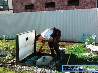 Operation of a septic tank Tver