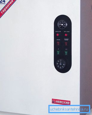 Electric heating system with heating elements of Russian production. Electric heating system with heating elements of Russian production.