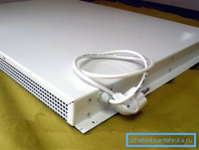 Electrical panels are connected to a regular outlet. Electrical panels are connected to a regular outlet.