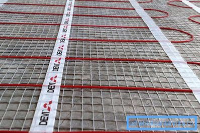 Electric floor heating Electric floor heating