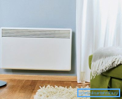Electric convector is a great alternative to gas heating. Electric convector is a great alternative to gas heating.