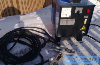Electricity - one of the ways to eliminate the ice plug Electricity - one of the ways to eliminate the ice plug