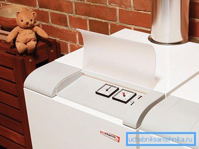 Electronically dependent floor boiler