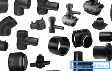 Electrowelded couplings for polyethylene pipes in the range