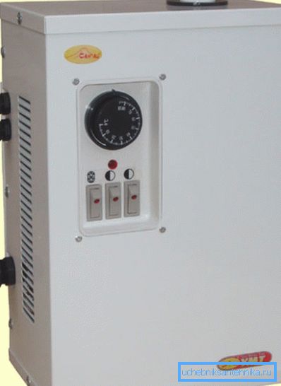 Electric heater for heating a private house Electric heater for heating a private house