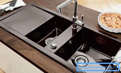 Enamelled double kitchen sink Enamelled double kitchen sink