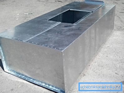 Capacity of galvanized metal. Capacity of galvanized metal.
