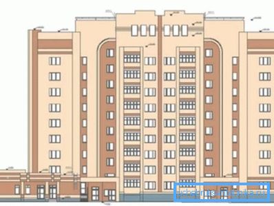 Sketch of new buildings. Sketch of new buildings.
