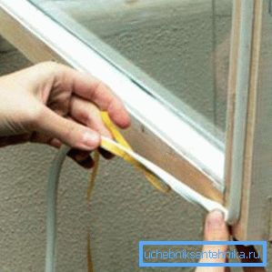 If it is not possible to replace the old windows, then it is necessary to produce additional insulation and sealing If it is not possible to replace the old windows, then it is necessary to produce additional insulation and sealing