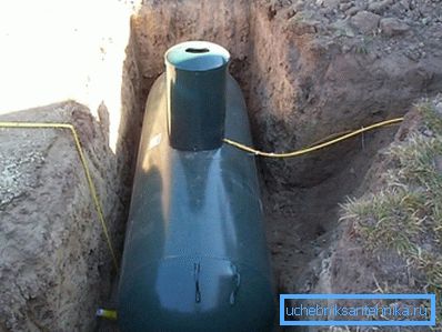 If the settlement is not gasified, then a large plastic container can be used as a personal gas storage. If the settlement is not gasified, then a large plastic container can be used as a personal gas storage.