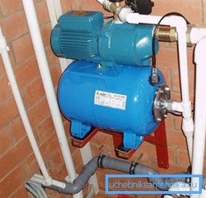 If the well is located near the house, the installation of the system can be done in the basement or basement If the well is located near the house, the installation of the system can be done in the basement or basement