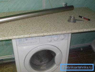 If the design will be based on household appliances, then all the work must be carried out taking into account its subsequent installation. If the design will be based on household appliances, then all the work must be carried out taking into account its subsequent installation.