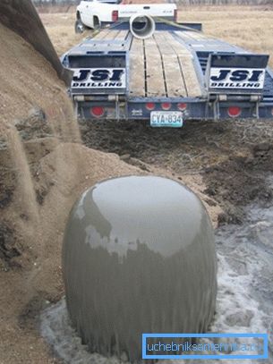 Natural washout of false substance. Natural washout of false substance.
