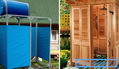 Factory mini shower for summer cottage and capital cabin made of wood. Factory mini shower for summer cottage and capital cabin made of wood.