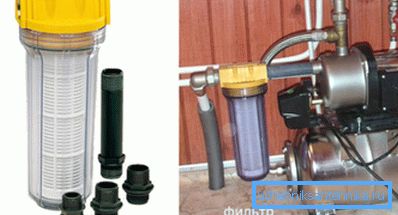 The filter for water purification from a well The filter for water purification from a well