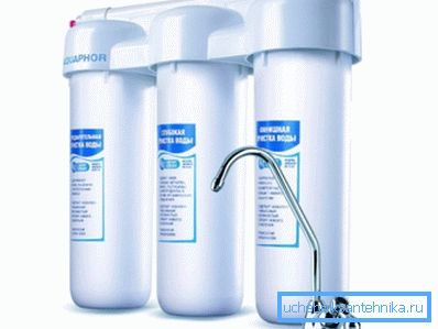 Filters for complex water purification Filters for complex water purification