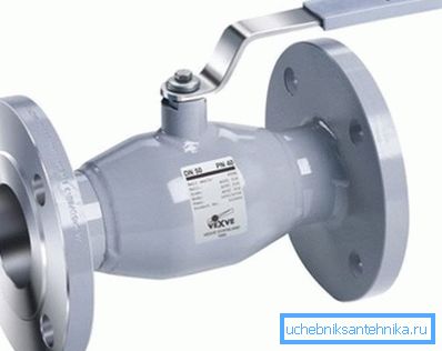 Flanged ball valves