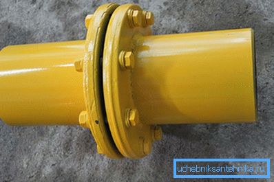 Flange connection Flange connection