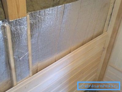 Foil - excellent waterproofing