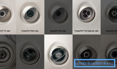 Shower nozzles in stock Shower nozzles in stock