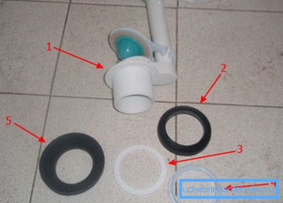 Photos of the details of the drain device. Photos of the details of the drain device.