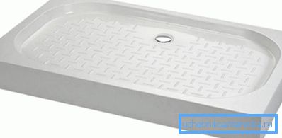 Photo of a shower tray 120 by 80 cm