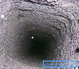 Photo of a chimney with soot deposits Photo of a chimney with soot deposits