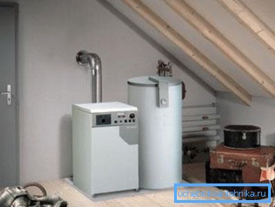 Photo boiler with a boiler. Photo boiler with a boiler.